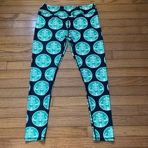 Till you Collapse Starbucks Girl Leggings